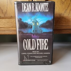 $3/15 Cold Fire Audiobook on Tape by Dean Koontz Unabridged.